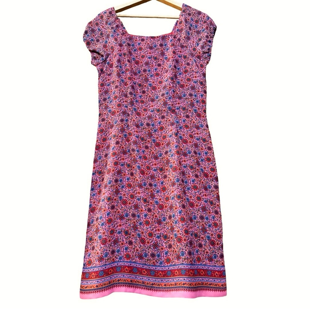 Positive Attitude Multicolor Floral Mini Dress